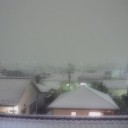 積もってます。