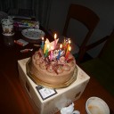 孫の誕生会