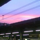 夏の夕焼け