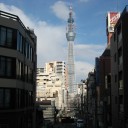 では、元旦ですが、スカイツリー成長してるな～、写真