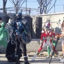 イバライガーRと牛とポスター