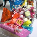 お菓子だらけ