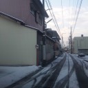 雪だね。