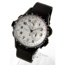 H77682313 HAMILTON KHAKI カーキ ETO ホワイト クロノグラフ ブラックラバーストラップ