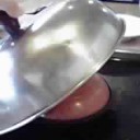 パソコン前で