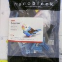 インコ×ナノブロック。