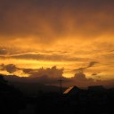 「瀬田の夕照」