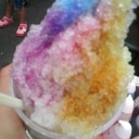 最終的には溝色氷