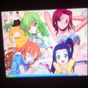 私のデスクトップ画像を見て存分に引くがよい！