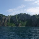 砂浜の入り江