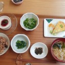 断食五日目朝　最後のお食事