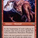１マナ狼男とエンチャント版翻弄する魔道士