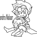 [白黒だけど]チャンドライラスト完成