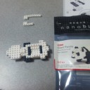 nanoブロックにて遊ぶ。