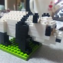nanoブロックにて遊ぶ。