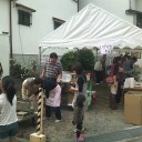 家族で休日出勤