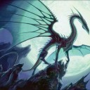 月の帳のドラゴン拡張画