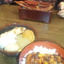 中野のうな丼とカップメン
