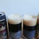 黒ビール呑み比べ！～その１：アサヒドライブラックVSアサヒ黒生