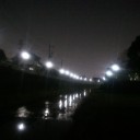 夜の散歩道