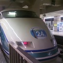 青い空青い電車