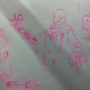 秘密を掘り下げる者のイラスト描いてみた
