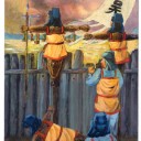 【拡張アート】わら人形の兵士と自作セット③