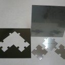 金属製のポップ広告