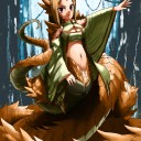 ワーム娘塗り途中