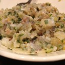 れんこんのはさみ揚げ＆鯵のなめろう