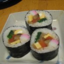 節分の恵方巻