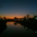 明るい夜明け