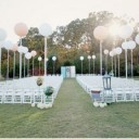 Un palloncino matrimonio- testimoniare la felicità che scorre in aria