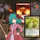 ◆東方MTG妄想デッキ／赤白緑ビートダウン（幽谷 響子）