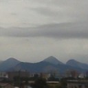 札幌ピラミッド連山。