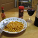 トヨタカップとパスタとワイン