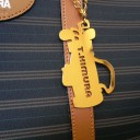 本金メッキのゴルフ用ネームプレート