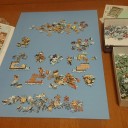 ＭＴＧジグソーパズル組始めた。