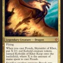 【EDH】《カーの空奪い、プローシュ/Prossh, Skyraider of Kher》デッキリスト(今更コンスピ前)