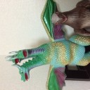 レトロ怪獣ソフビ収集