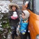 我が家の雪まつり