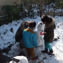 我が家の雪まつり