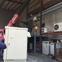 キュービクルの設置工事が完了