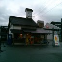 醤油ソフトクリームとマルキン醤油記念館