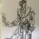 お祭り騒ぎと初ティボルト描き（画像追加）