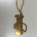 ゴルフバッグ用ネームプレート