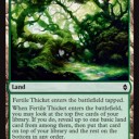 【BFZ】コモン土地サイクル赤・緑、1点飛ばす無色エンチャ