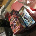 青い衝撃と赤い閃光と黒い眼差しと緑のたぬき