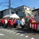 南西町会秋祭り太鼓巡行