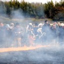 万歳時記ー旭川のいろどり26・煙立つ2